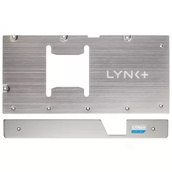 LYNK+ 5090 Plate Kit Zotac Silver - GPU Backplate para modding RTX 5090