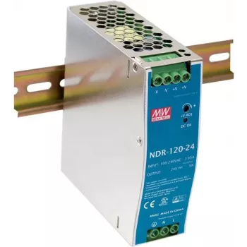 Meanwell NDR-120-12 fuente de alimentación para carril DIN 12V 10A 120W