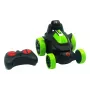 Mad Monkey Coche teledirigido RC Stunt 2,4 GHz 360° Flips verde/negro