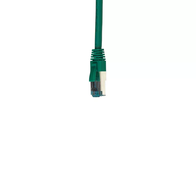 Latiguillo IT-BUDGET Full Copper Premium Cat.6A 500 MHz LSZH PoE+ AWG 26/7 verde 1,5 m