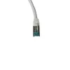 Latiguillo IT-BUDGET Full Copper Premium - Cat.6A - 500 MHz - libre de halógenos - PoE+ - AWG 26/7 - blanco - 20 m