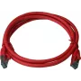 IT-BUDGET Cable de red Full Copper Premium Cat.6A 500 MHz LSZH PoE+ AWG 26/7 rojo 25 m