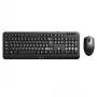 MediaRange set de teclado con cable y ratón óptico de 3 botones, QWERTY (GR), negro (MROS108-GR)