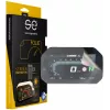 smart.engineered se Película protectora anti-reflejo 3D para salpicadero cockpit para BMW, pack de 2