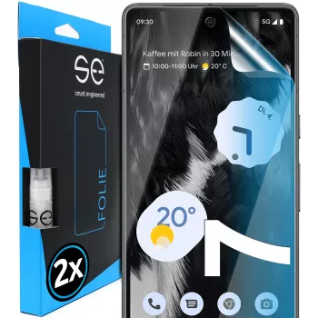 smart.engineered Protector de pantalla 3D para Google Pixel 7 - Cristal templado 9H