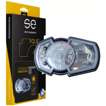 smart.engineered SE-DCP-2-0102-0064-1-M Película protectora de pantalla para motos Kawasaki - Transparente