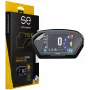 smart.engineered SE-DCP-2-0102-0112-1-M Película protectora de pantalla para TRIUMPH Tiger 800 / Tiger 1200 / Tiger 1200XC / Tiger 1200CR - Transparente - Monocromático