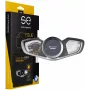 smart.engineered SE-DCP-2-0102-0118-1-M Película protectora de pantalla para cockpit de moto - Transparente - pack de 2