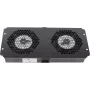 Rockstable elemento de refrigeración para rack 19 - ventilador de refrigeración - ventilador integrado - acero - negro - 1 unidad - 1,56 kg (RS19-FT66)