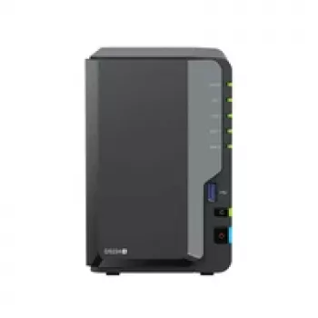 Synology DiskStation DS224+ Servidor NAS de 2 bahías caja vacía + 16 TB (2x8 TB) Seagate IronWolf