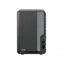 Synology DiskStation DS224+ Servidor NAS de 2 bahías caja vacía + 16 TB (2x8 TB) Seagate IronWolf