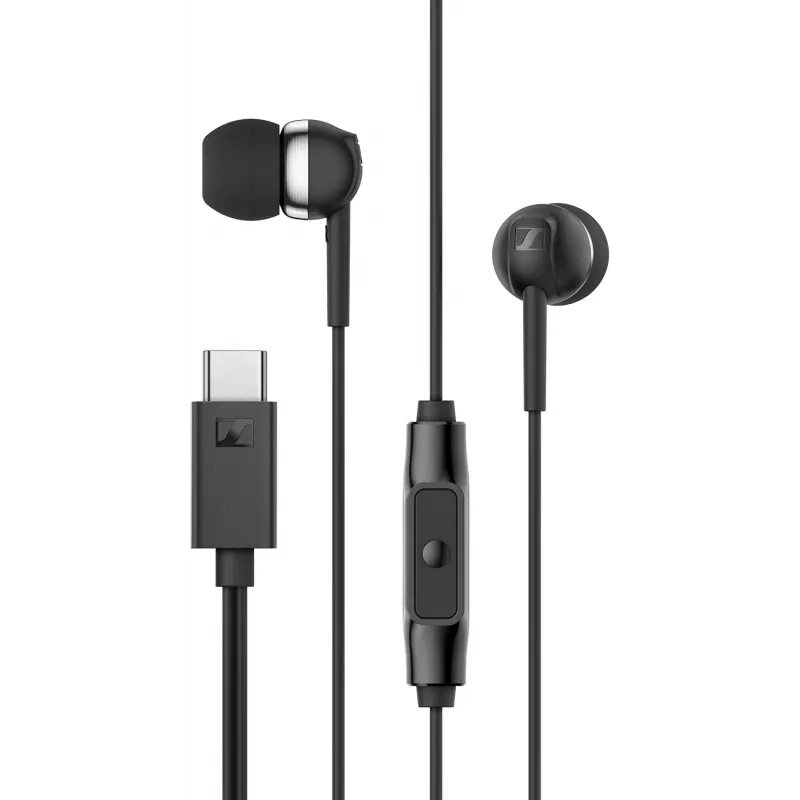 Sennheiser CX 80U auriculares in-ear con cable negro