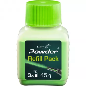 PICA-MARKER Pica Powder polvo de recambio para Pica-Dry lápiz automático, 8 uds., 2,8 mm, 2B, negro