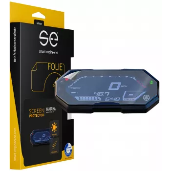 smart.engineered SE-DCP-2-0102-0178-1-M protector de pantalla para Yamaha MT-07 (2021-2022) - TPU transparente