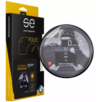 smart.engineered SE-DCP-2-0102-0171-1-M protector de pantalla para Triumph Trident 660 (2021+) - Transparente
