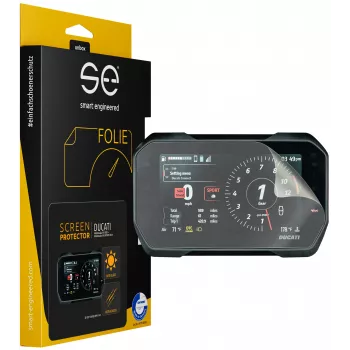 smart.engineered SE-DCP-2-0102-0193-1-M protector de pantalla para pantallas de moto - Transparente - TPU - Antirrayaduras y antigolpes - Autorreparable - Recubrimiento oleófobo