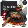 Gusskönig sartén de hierro fundido pre-curado 30 cm (GK-44)
