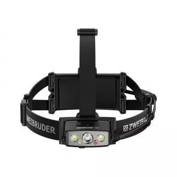 Zweibrüder ZB11H Linterna frontal LED recargable 2500 lúmenes USB-C