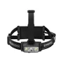 Zweibrüder ZB11H Linterna frontal LED recargable 2500 lúmenes USB-C