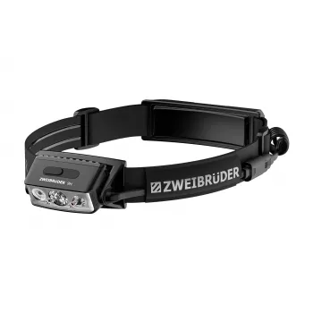Zweibrüder ZB9H Linterna frontal LED recargable 2000 lúmenes USB-C