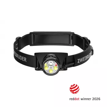 Zweibrüder ZB7H Linterna frontal LED de batería 1200 lúmenes USB-C