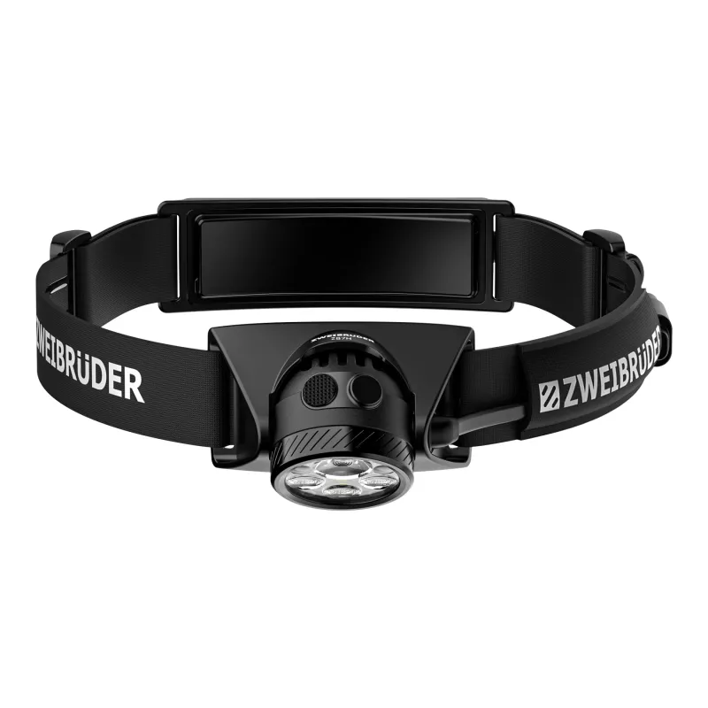 Zweibrüder ZB7H Linterna frontal LED de batería 1200 lúmenes USB-C