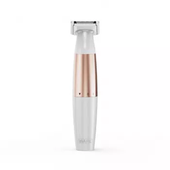 Wahl TRIM and SHAVE 3028668 Recortadora de bikini, recargable, en húmedo y en seco, blanco/rosa