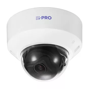 i-PRO WV-U21301-V3L Cámara domo interior, 2MP, Full HD, distancia focal fija de 2,0 mm, H.265, PoE, IK08, IP30