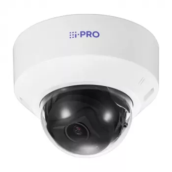 i-PRO WV-U21301-V3L Cámara domo interior, 2MP, Full HD, distancia focal fija de 2,0 mm, H.265, PoE, IK08, IP30