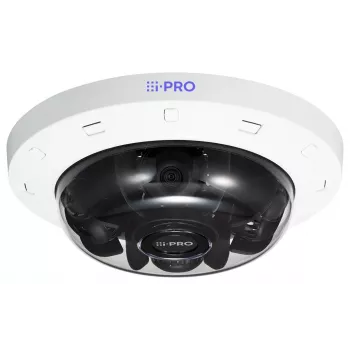 I-PRO cámara IP multisensor serie S 4x4 MP 30fps 2,9-7 mm AI IK10 IP66/67 Exterior