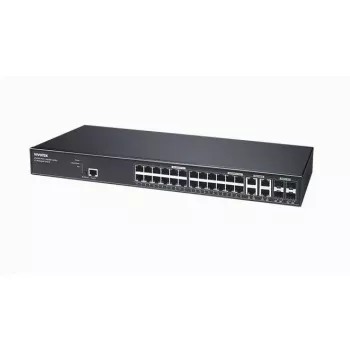 VIVOTEK AW-GEV-288A-370 Switch PoE, 24 puertos Gigabit, 4 SFP, 370W, montaje en rack, no gestionado
