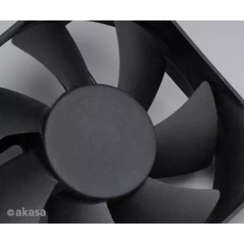 Akasa AK-181BK-S Ventilador de caja negro de 80mm - 20,21 dB