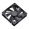 Akasa Ventilador negro de 12cm - 17,5 dB - Negro