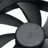 Akasa Ventilador negro de 12cm - 17,5 dB - Negro