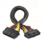 Akasa AK-CB24-24-EXT cable de extensión de alimentación ATX de 24 pines (24 cm, negro)