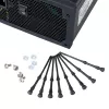 Akasa AK-MX002 soportes antivibración para ventiladores - negro - goma - silicona - pack de 4