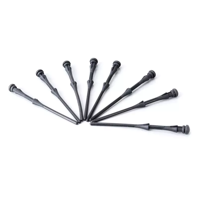 Akasa AK-MX002 soportes antivibración para ventiladores - negro - goma - silicona - pack de 4