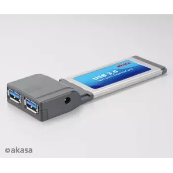 Akasa AK-EXCU3-01 adaptador USB 3.0 ExpressCard