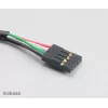 Akasa AK-CBUB06-60BK cable USB 2.0 de interno a externo, 60 cm, negro