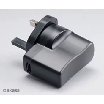 Akasa USB Travel Charger - Fuente de alimentación (USB) - Blanco