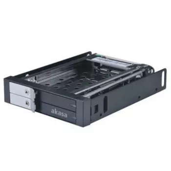 Akasa Lokstor M21 Bastidor doble para unidades de 2,5" para bahía de 3,5"