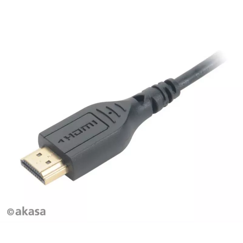 Akasa cable HDMI High Speed con Ethernet de 1,5 m - HDMI Type-A a Micro HDMI - 4K - negro