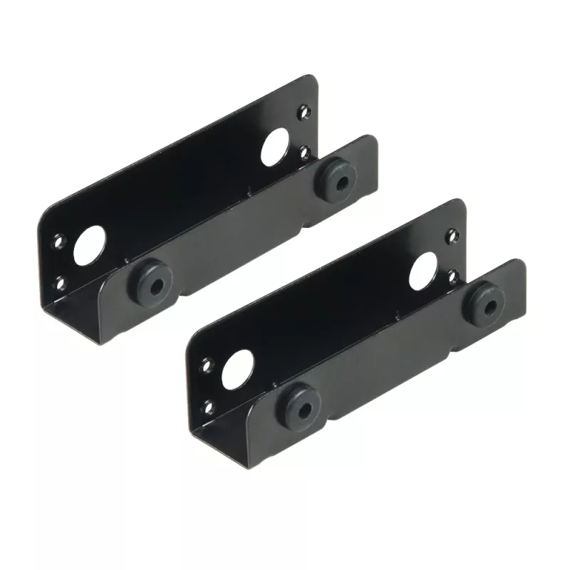 Akasa AK-HDA-08BK adaptador de bahía de 5,25 pulgadas a 3,5 pulgadas - negro
