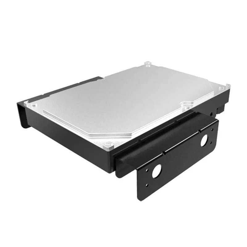 Akasa AK-HDA-08BK adaptador de bahía de 5,25 pulgadas a 3,5 pulgadas - negro
