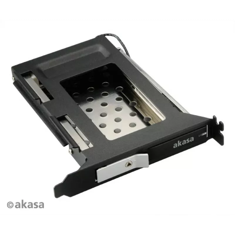 Akasa Lokstor M23 - soporte de almacenamiento móvil - 2,5 pulgadas (6,4 cm)