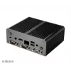 Akasa Newton T caja de Mini PC sin ventilador para Intel NUC (UCFF/Thin Mini-ITX) - sin fuente de alimentación - negra