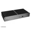 Akasa Tesla T caja NUC sin ventilador - negra - UCFF - USB