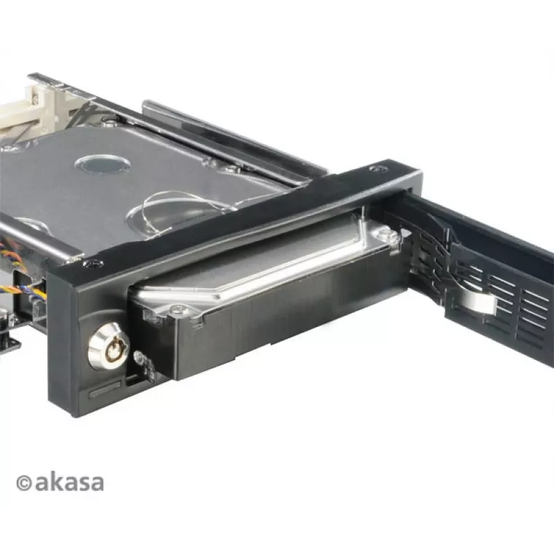 Akasa AK-IEN-05 Lokstor M52 bahía hot-swap para HDD SATA de 3,5 pulgadas en bahía de 5,25 pulgadas