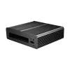 Akasa Euler T caja de PC Mini Tower negra Mini-ITX aluminio 2,5 pulgadas