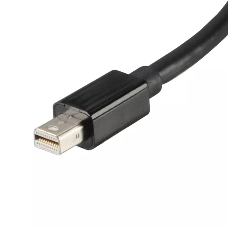 Akasa adaptador de vídeo Mini DisplayPort macho a HDMI hembra - 4K a 30 Hz, negro